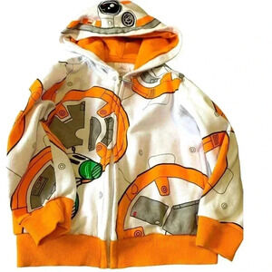 (5 for $25)  Disney Star Wars hoodie, EUC, size 4 kids